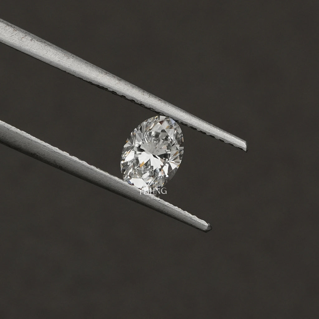 IGI Certified Oval Cut Lab Loose Diamond