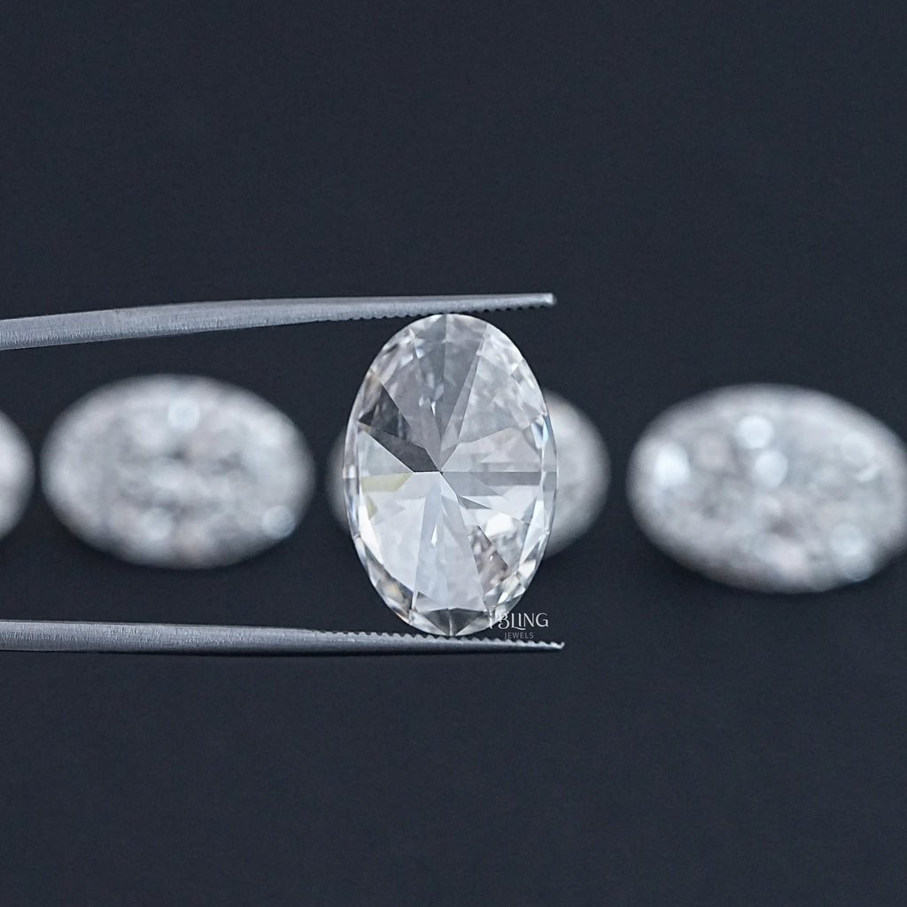 Oval Cut Lab Grown Loose Diamond