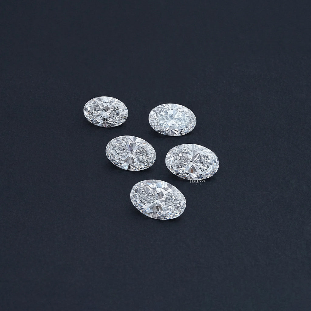 Oval Cut Lab Grown Loose Diamond