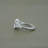 Oval And Half Moon Diamond Five Stone Ring