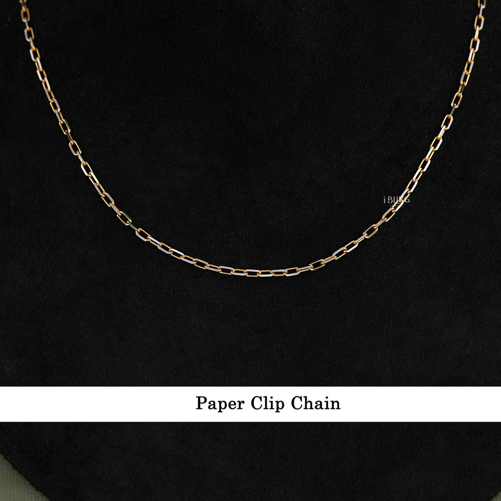 Unisex Paperclip Chain