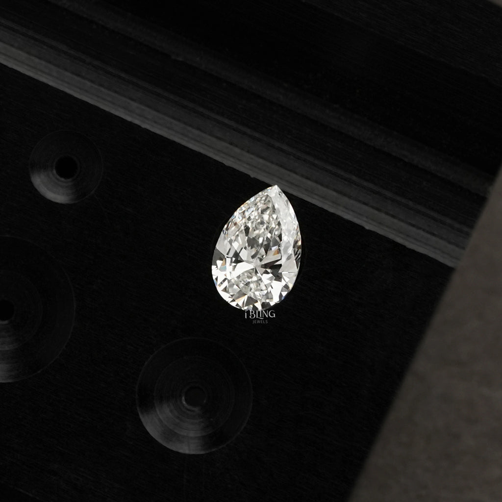 Pear Cut IGI Certified Loose Diamond