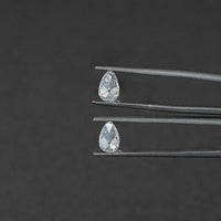 Old Mine Pear Cut CVD Diamond Matching Pair