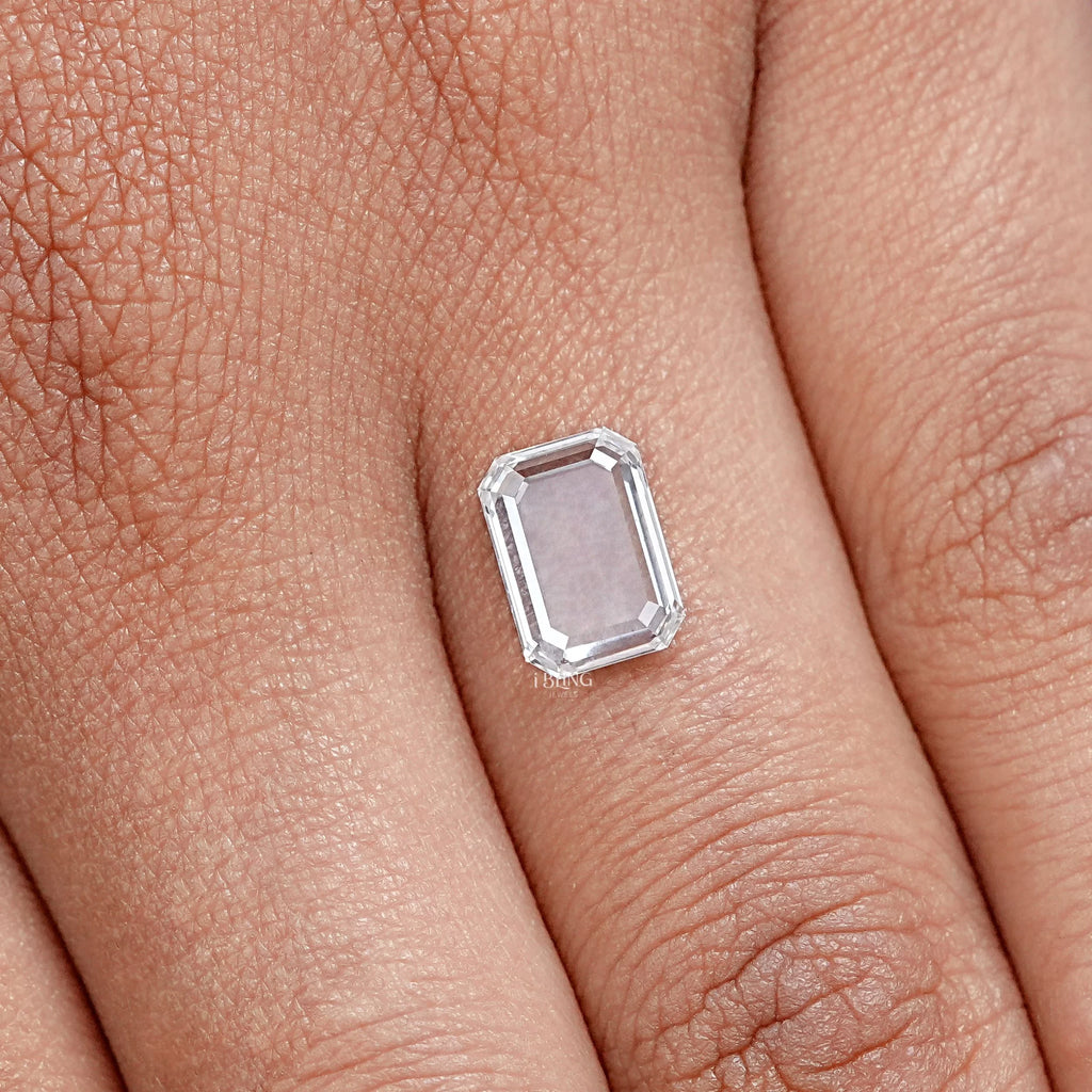Portrait Emerald Cut Lab Grown Diamond