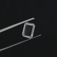 Portrait Emerald Cut Lab Grown Diamond