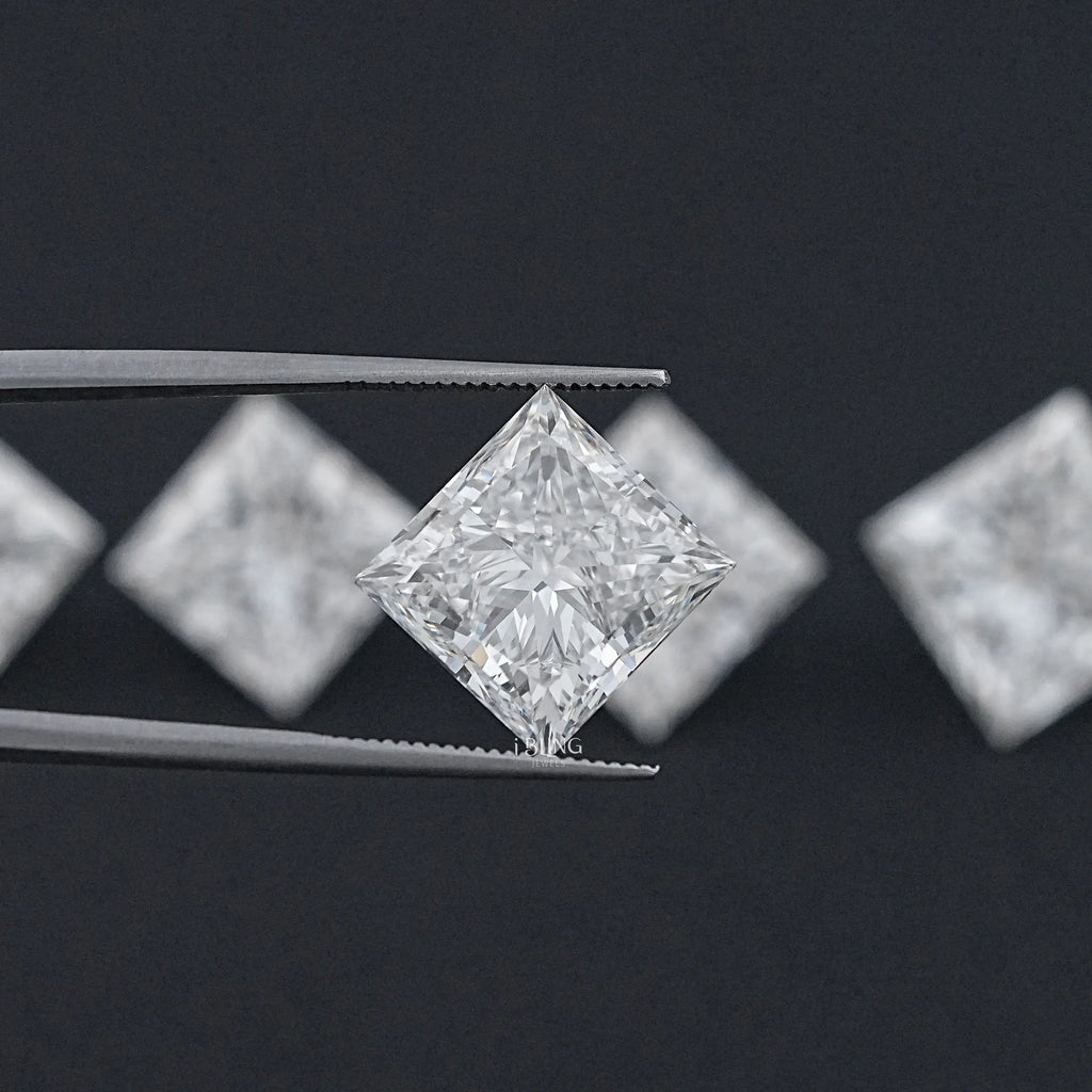 Princess Cut Lab Grown Loose Diamond