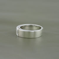 Radiant Cut Lab Grown Diamond Men's Band