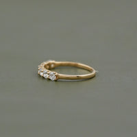 Round Diamond Seven Stone Wedding Ring