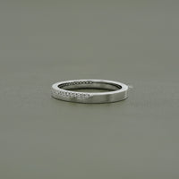 Round Cut Lab Diamond Pave Set Men's Band