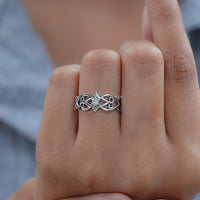 Round Lab Grown Diamond Vintage Engagement Ring