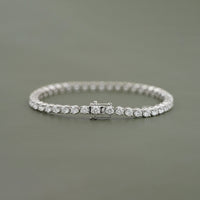 3.30 MM Round Lab Diamond Tennis Bracelet