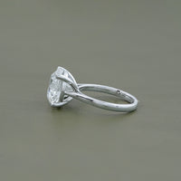 Round Cut Lab Grown Diamond Solitaire Ring