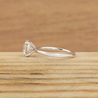 Old European Round Cut Solitaire Engagement Ring