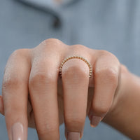 Baguette Cut Lab Diamond Full Eternity Band