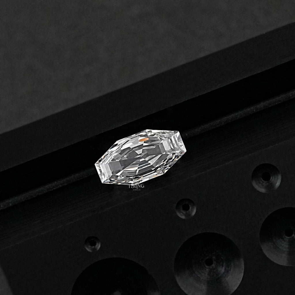 Step Cut Octagon Lab Grown Loose Diamond