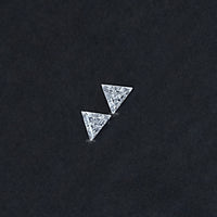 Step Cut Triangle Loose Lab Diamond Matching Pair