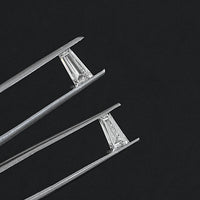 Tapered Baguette Cut CVD Diamond Matching Pair