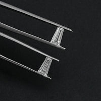 Tapered Baguette Cut CVD Diamond Matching Pair