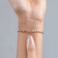 Round Cut Lab Diamond Tennis Bracelet