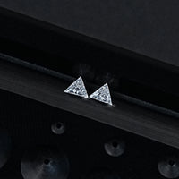 Step Cut Triangle Loose Lab Diamond Matching Pair