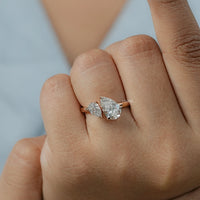 Pear Lab Diamond Dainty Toi Moi Wedding Band