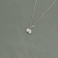 Pear & Emerald Cut Lab Grown Diamond Toi Et Moi Necklace