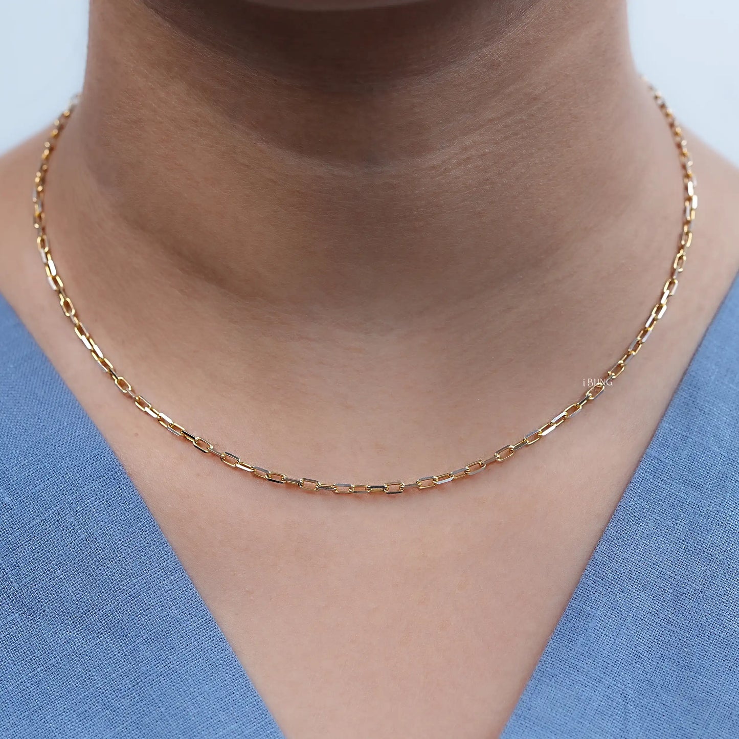 Unisex Paperclip Chain