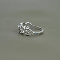 Round Lab Grown Diamond Vintage Engagement Ring