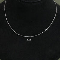 White Gold Box Chain