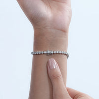 3.00 MM Round Lab Diamond Tennis Bracelet