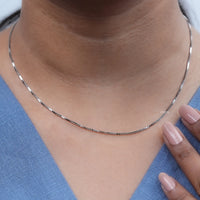 White Gold Box Chain