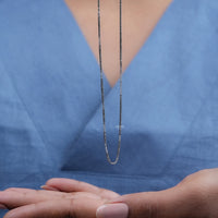 White Gold Box Chain