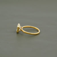 2 Carat Bezel Set Asscher Diamond Engagement Ring