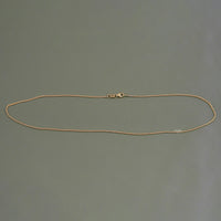 Yellow Gold Square Wheat Chain