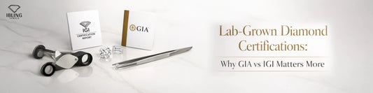 Lab-grown diamond certifications guide comparing GIA and IGI grading reports
