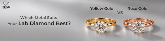 Round diamond engagement ring yellow gold androse gold round engagement ring with classic four-prong settings displayed by Ibling Jewels.