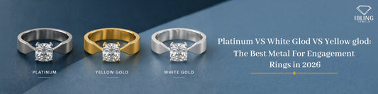 Platinum vs white gold vs yellow gold engagement ring comparison featuring diamond rings best metal for engagement rings 2026
