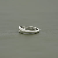 Multi Shaped Lab Grown Diamond Domed Band