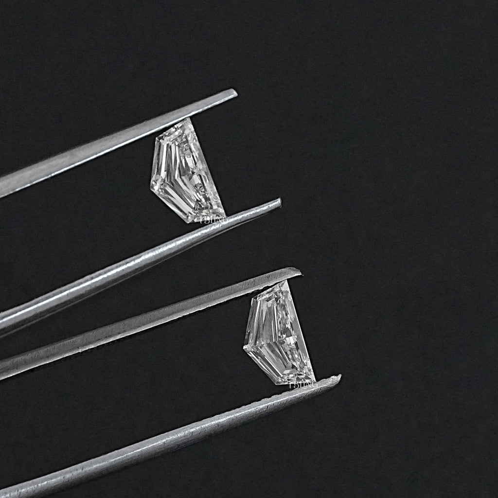 Step Cut Cadillac Cut Lab Diamond Matching Pair