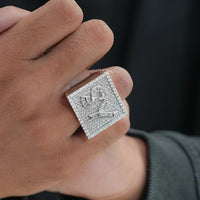 Baguette Cut Lab Grown Diamond Men's Band