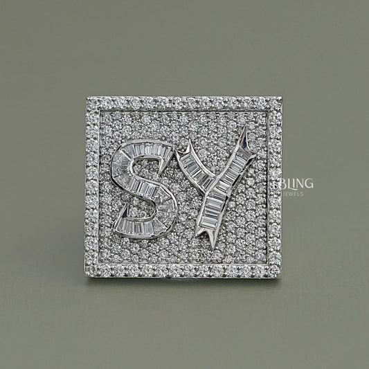 Baguette Cut Lab Grown Diamond Men's Band Men's Band