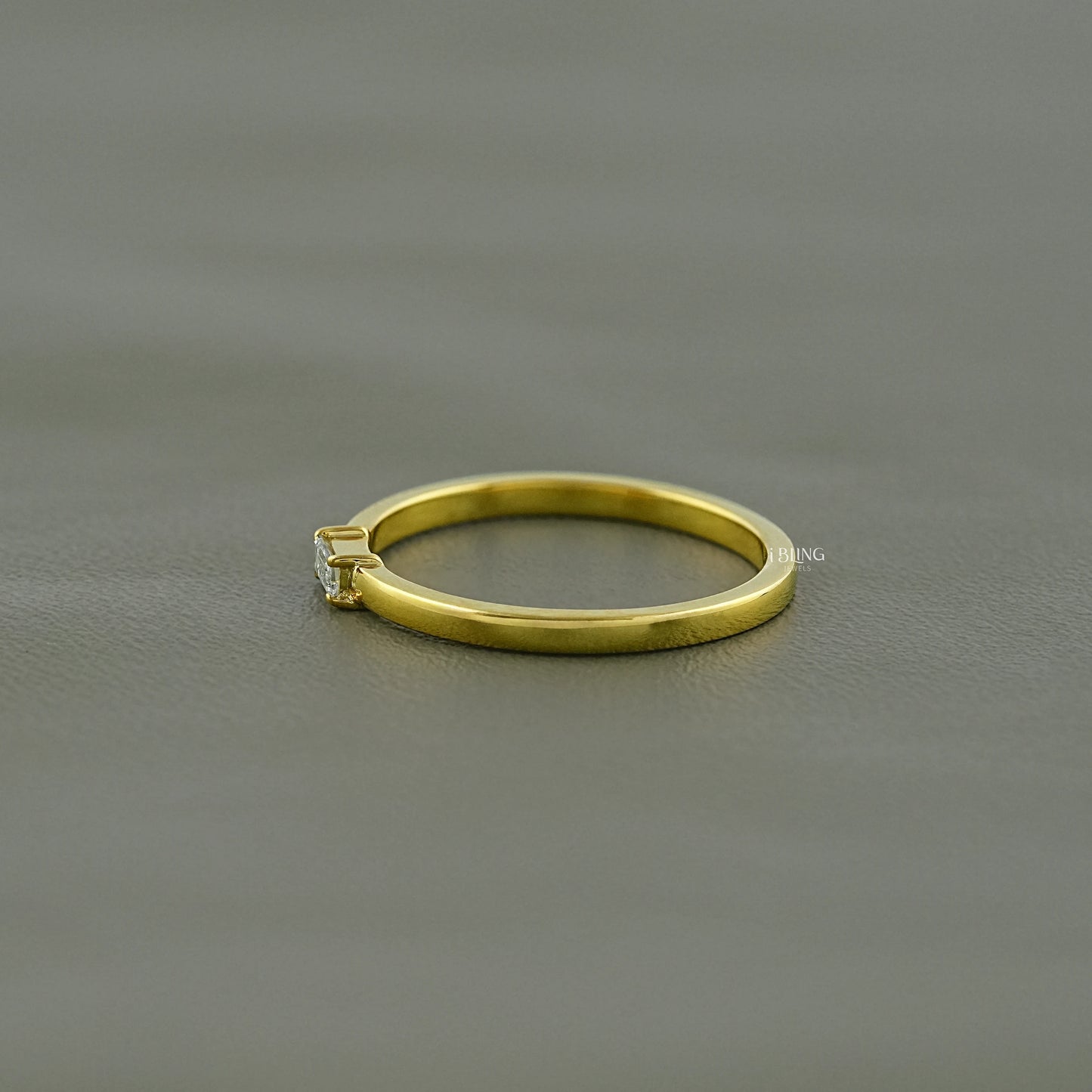 Baguette Cut Lab Grown Diamond Wedding Band Band