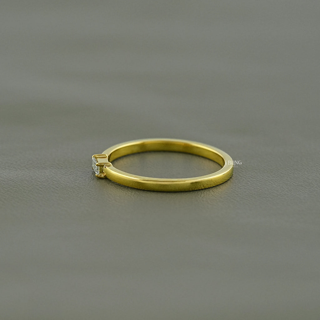 Baguette Cut Lab Grown Diamond Wedding Band