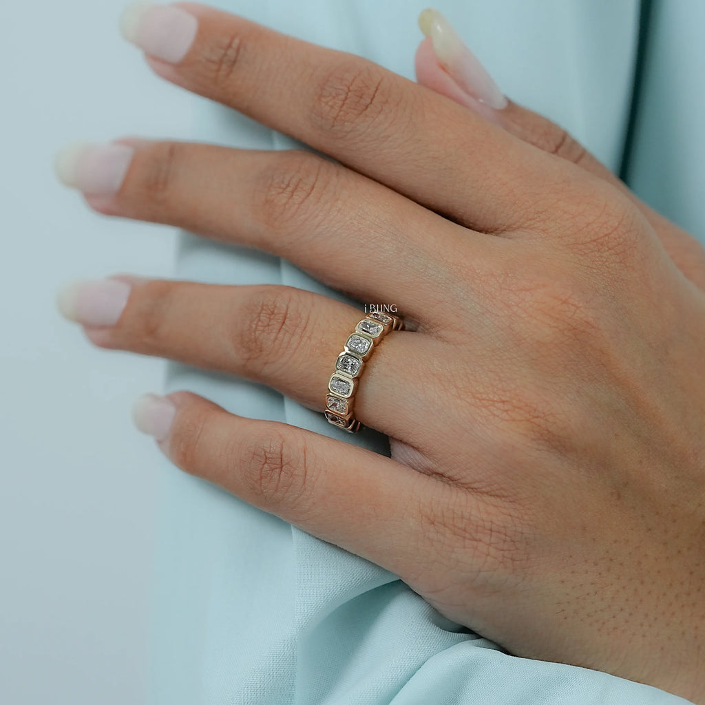 Radiant Lab Grown Diamond Full Eternity Band