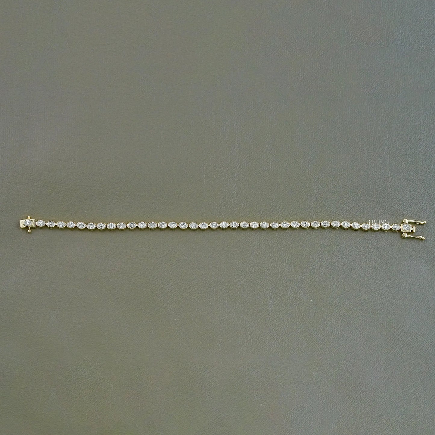 Oval Cut Lab Grown Diamond Tennis Bracelet Tennis Bracelet