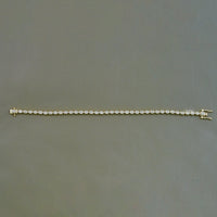 Oval Cut Lab Grown Diamond Tennis Bracelet