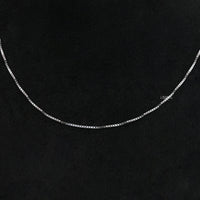 White Gold Box Chain