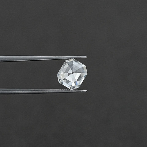 Old Mine Square Emerald Cut Lab Grown Diamond