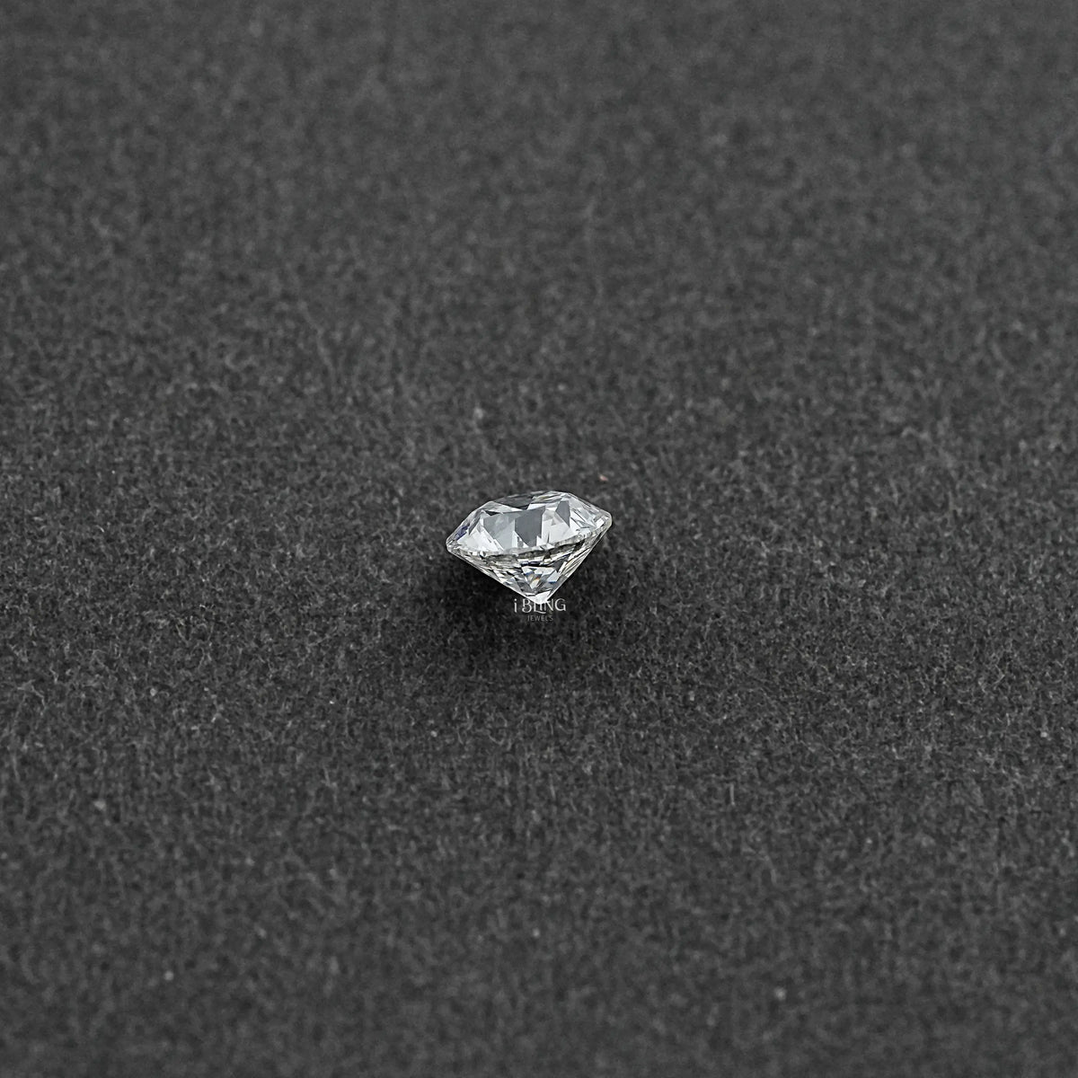 OEC Flower Pattern Round Cut Lab Grown Diamond Loose Diamond