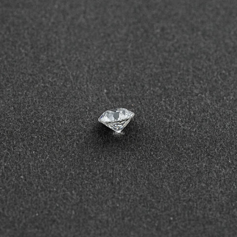 OEC Flower Pattern Round Cut Lab Grown Diamond